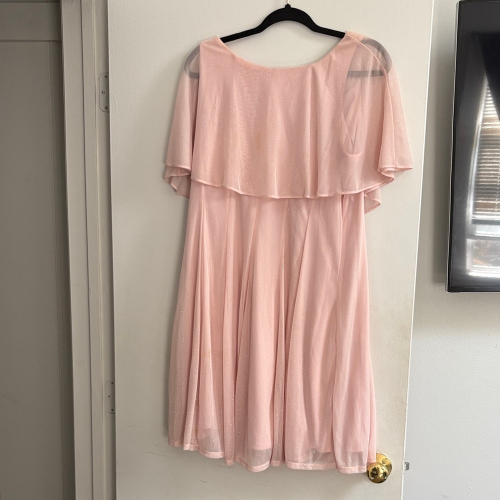 Asymmetrical Pink Dress